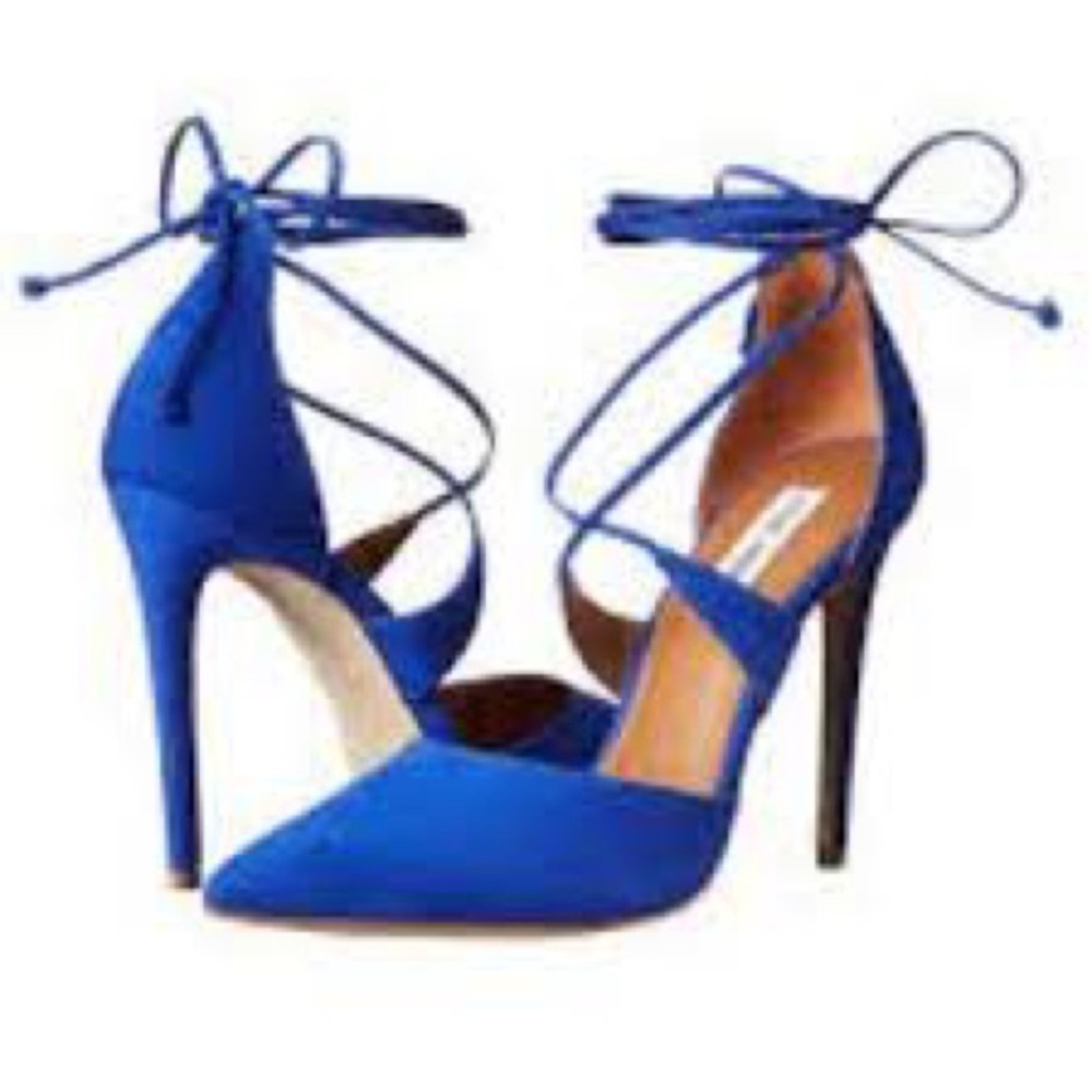 Brand new w/o box Steve Madden Raela Cobalt Blue Shoe